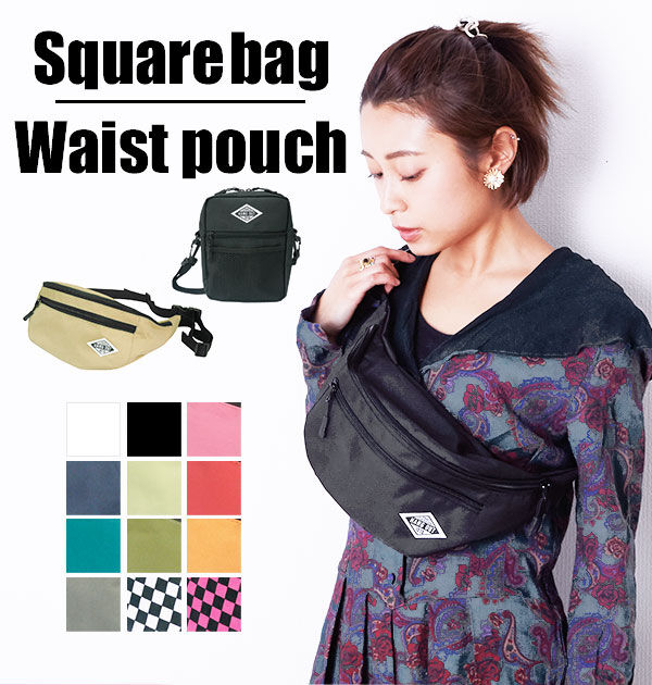 BACKYARD FAMILY「ウエストポーチ レディース メンズ ウエストバッグ ボディバッグ ショルダーバッグ 斜め掛け」|ショルダー・メッセンジャー|