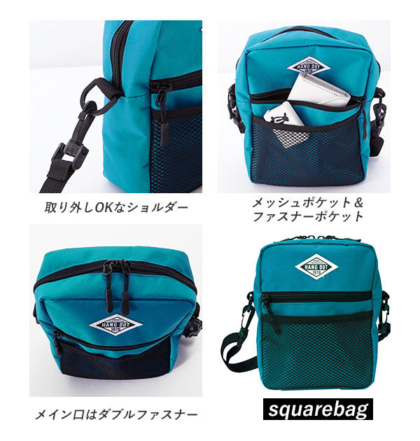 BACKYARD FAMILY「ウエストポーチ レディース メンズ ウエストバッグ ボディバッグ ショルダーバッグ 斜め掛け」|ショルダー・メッセンジャー|