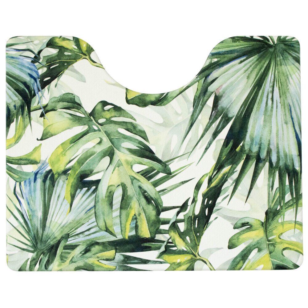 BACKYARD FAMILY「トイレマット おしゃれ 拭ける 通販 40cm 50cm pvcマット 40センチ 50センチ 約」|トイレタリー・ランドリーグッズ|グリーン1