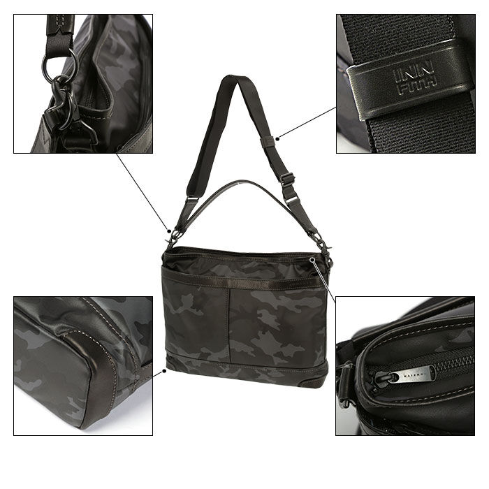 BACKYARD FAMILY「ショルダーバッグ メンズ A4 通販 斜めがけ 大きめ かっこいい 大容量 ブランド」|ショルダー・メッセンジャー|