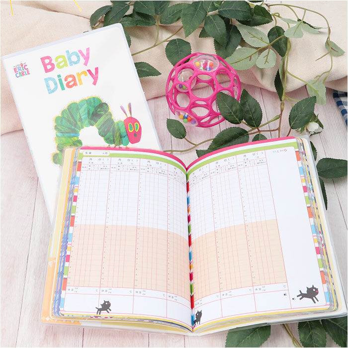 BACKYARD FAMILY「育児ダイアリー キャラクター 通販 育児日記 ベビーダイアリー かわいい こぐまちゃん」|その他ベビー用品|