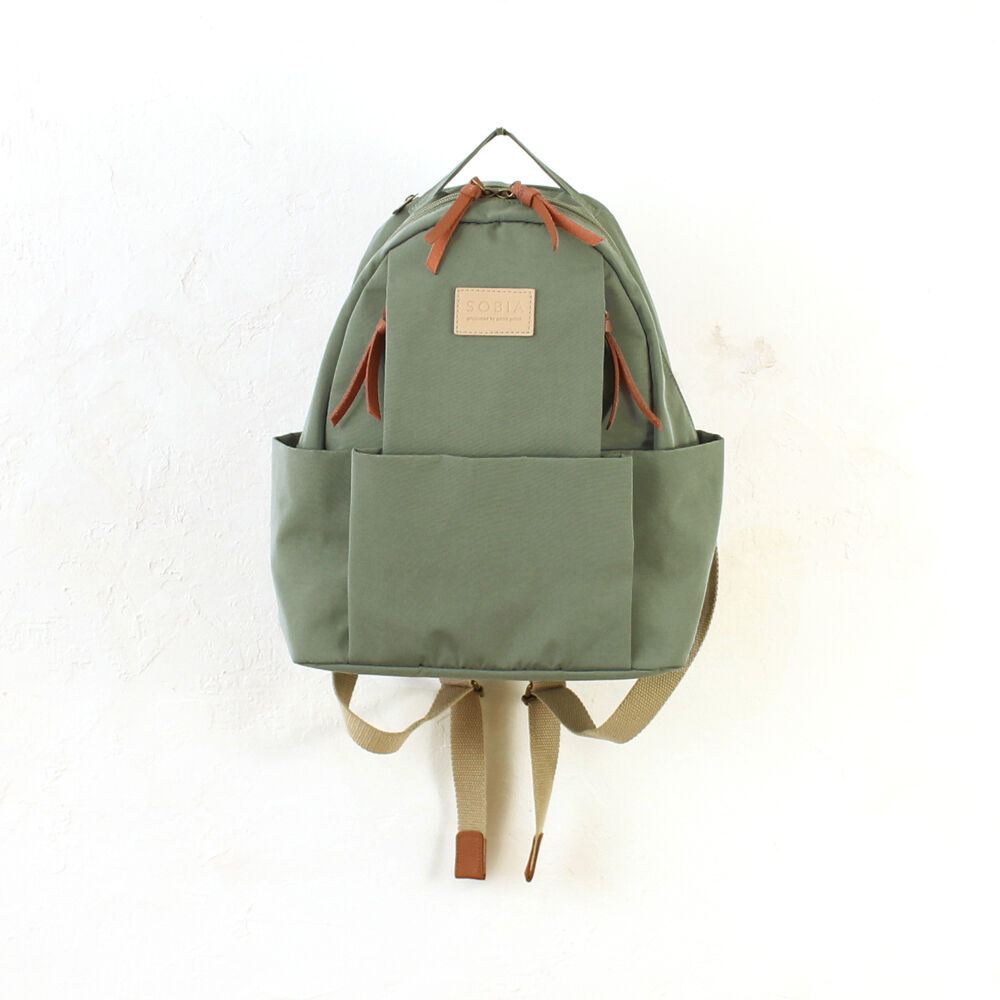 BACKYARD FAMILY「リュック レディース おしゃれ 通販 リュックサック 小さい 大人 ミニリュック 小さめ はっ水」|その他|グリーン1