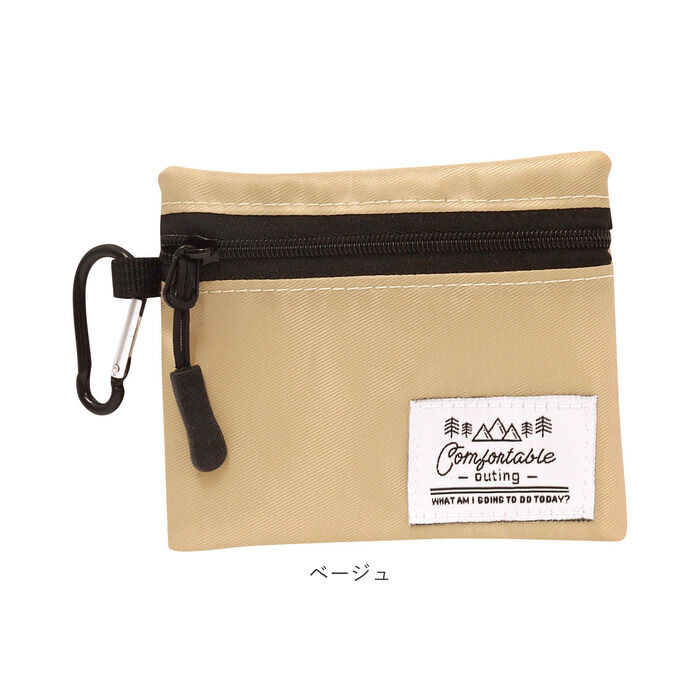 BACKYARD FAMILY「パスケース コインケース 通販 小銭入れ ミニ財布 小物入れ カラビナ付き カラビナ キーホルダー」|コインケース|