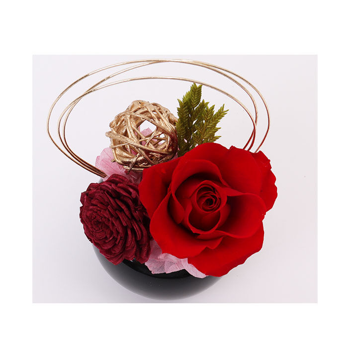 BACKYARD FAMILY「Temari てまり フラワーアレンジメント 通販 プリザーブドフラワー プリザードフラワー」|その他|