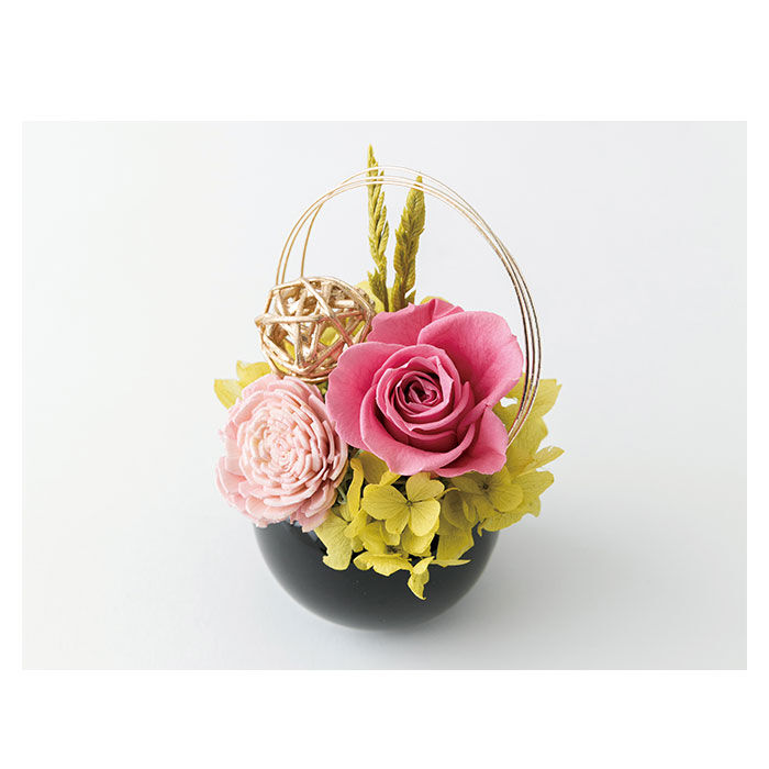 BACKYARD FAMILY「Temari てまり フラワーアレンジメント 通販 プリザーブドフラワー プリザードフラワー」|その他|