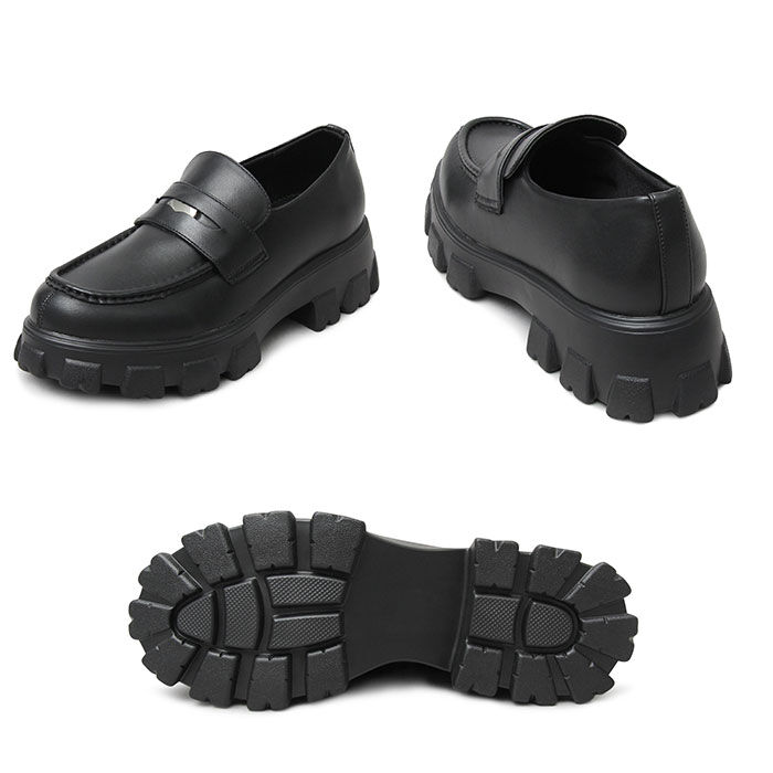 BACKYARD FAMILY「glabella グラベラ ローファー 厚底 通販 ドレスシューズ シューズ 厚底ソール」|ビジネス・ドレスシューズ|