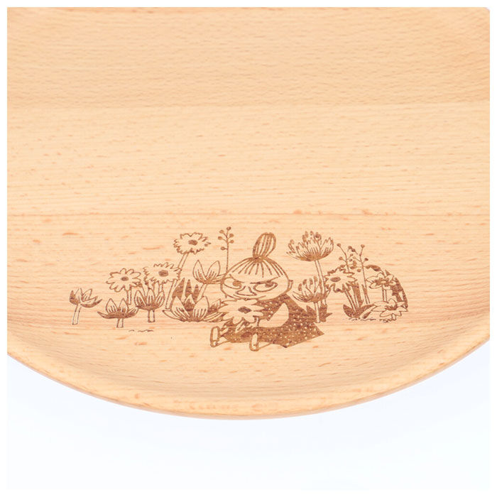 BACKYARD FAMILY「ムーミン 食器 通販 木製 プレート 皿 お皿 ラウンドプレート 丸皿 プレートディッシュ M」|食器・キッチングッズ|