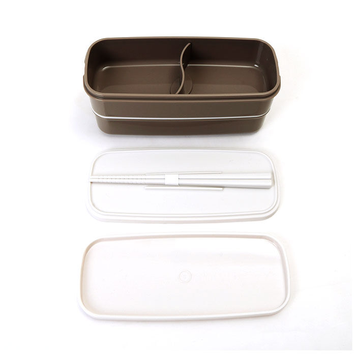 BACKYARD FAMILY「キャラクター ランチボックス 640ml 2段 通販 弁当箱 お弁当箱 ランチ 二段 ベルト付き」|食器・キッチングッズ|