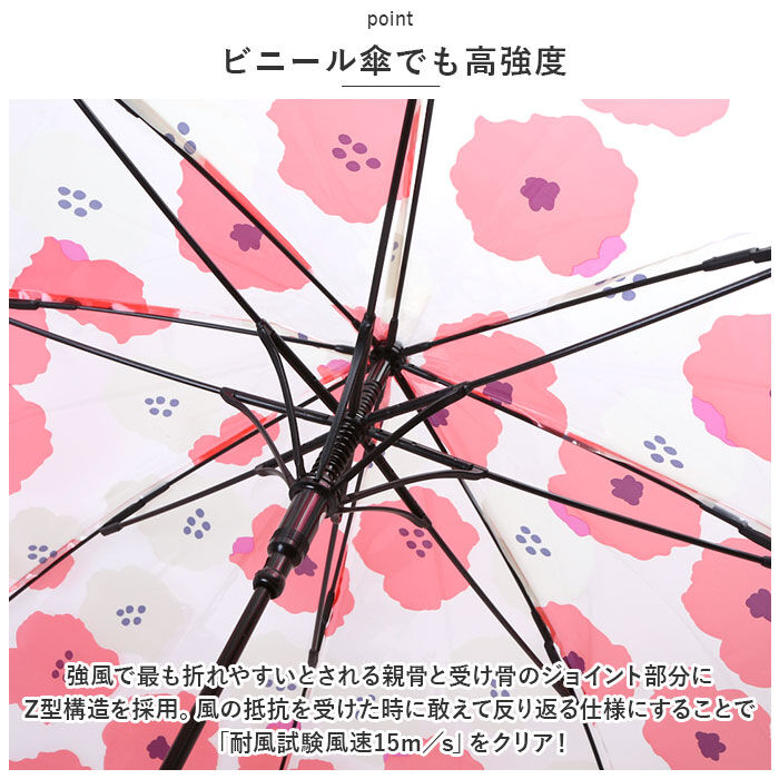 Wpc.「wpc 傘 ビニール傘 通販 レディース ジャンプ 透明 耐風 長傘 雨傘 ジャンプ傘 オシャレ」|傘|