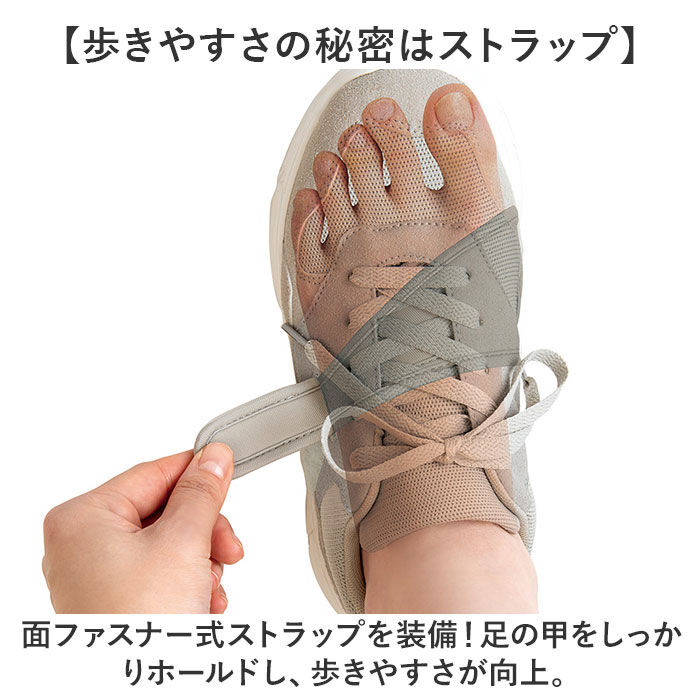 BACKYARD FAMILY「スニーカー レディース 通販 外反サポートスニーカー レディーススニーカー 靴 くつ 運動靴」|スリッポン|