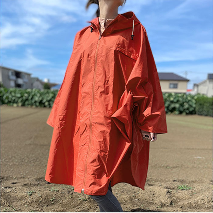 BACKYARD FAMILY「レインコート ポンチョ 前開き 通販 レインポンチョ メンズ レディース ユニセックス 通勤 通学」|その他|