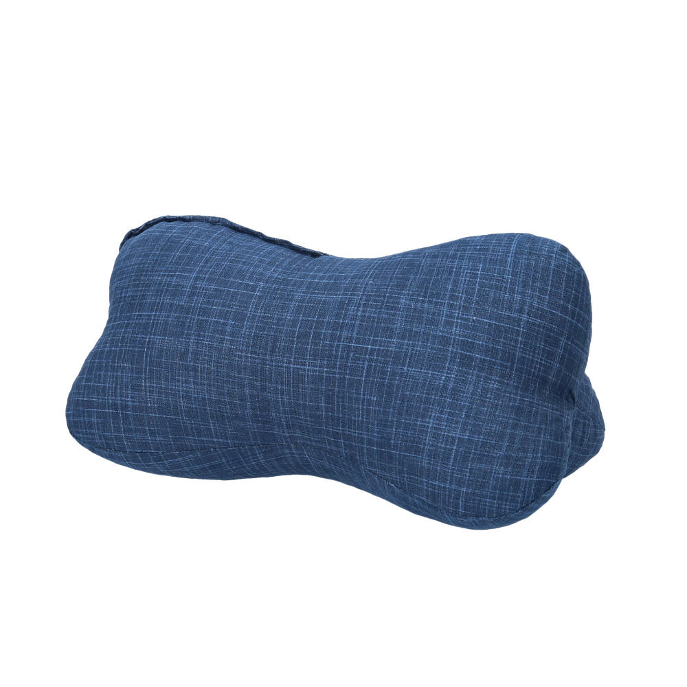 BACKYARD FAMILY「ほね枕 通販 日本製 低反発枕 イケヒコ 枕 まくら マクラ 低反発 寝具 足枕 足まくら 腰当て」|ブランケット|ブルー1