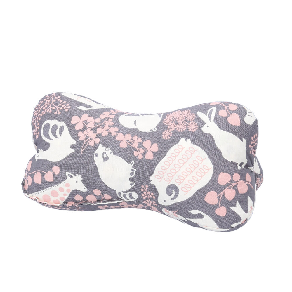 BACKYARD FAMILY「ほね枕 通販 日本製 低反発枕 イケヒコ 枕 まくら マクラ 低反発 寝具 足枕 足まくら 腰当て」|ブランケット|グレー1