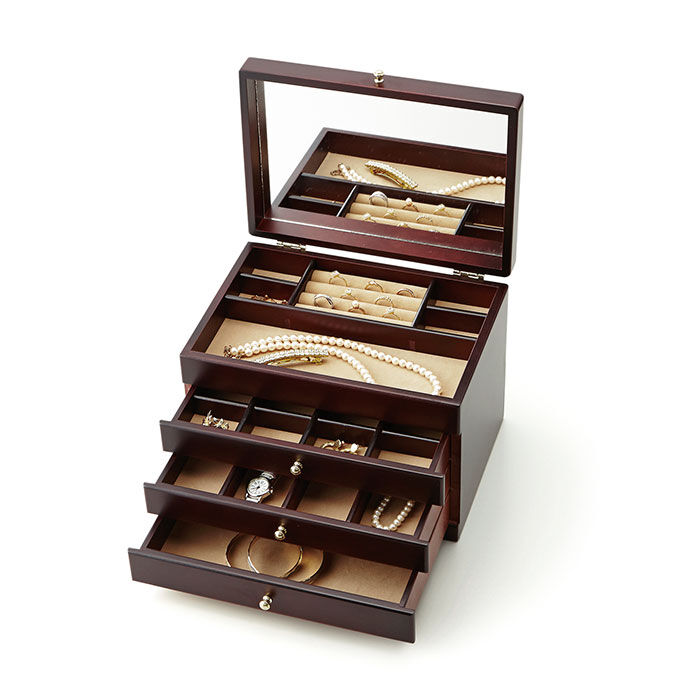 BACKYARD FAMILY「ジュエリーケース 通販 木製 ジュエルケース ジュエリーボックス アクセサリーケース」|その他|