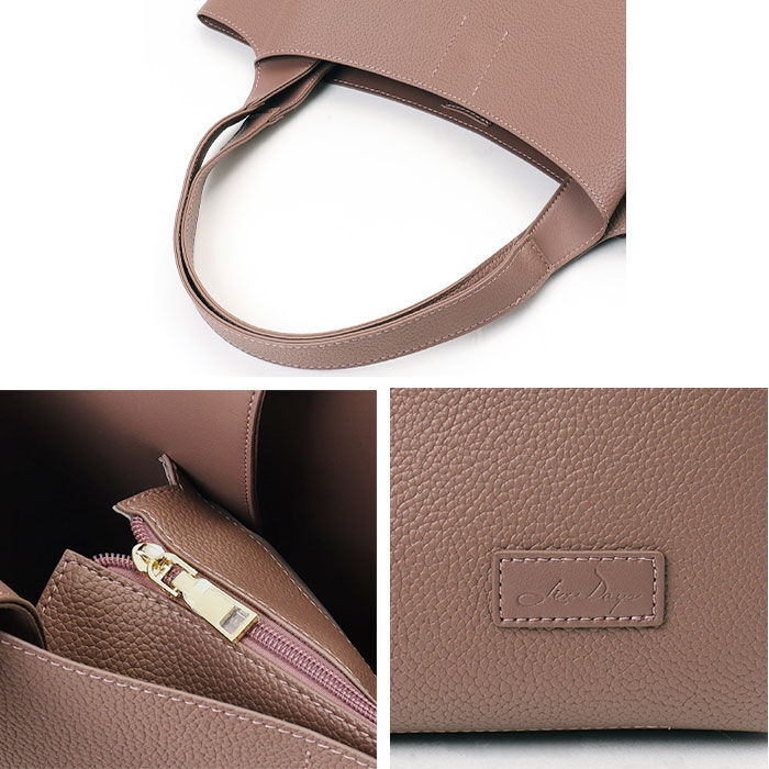 BACKYARD FAMILY「lizdays リズデイズ PUレザー トートバッグ 大容量 通販 トートバック トート 肩掛け」|トートバッグ|