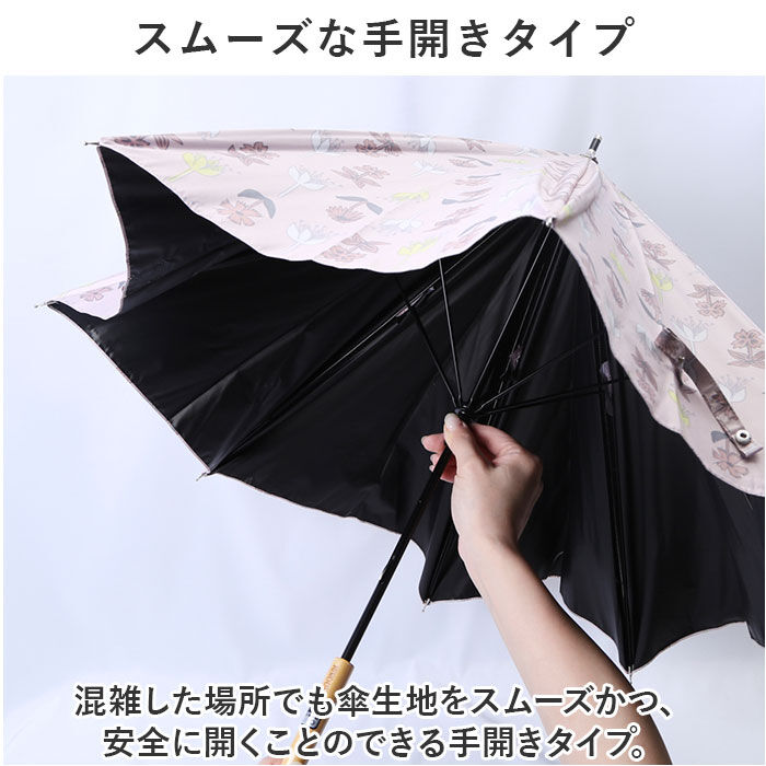 BACKYARD FAMILY「キッズ 傘 キャラクター 通販 ムーミン グッズ 大人 長傘 50cm 雨晴兼用傘 晴雨兼用傘」|傘|