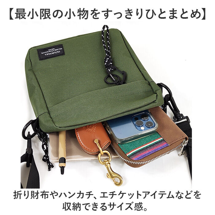 BACKYARD FAMILY「ショルダーバッグ メンズ 小さめ 通販 ショルダーバック ミニショルダーバッグ 斜め掛け 斜めがけ」|ショルダー・メッセンジャー|