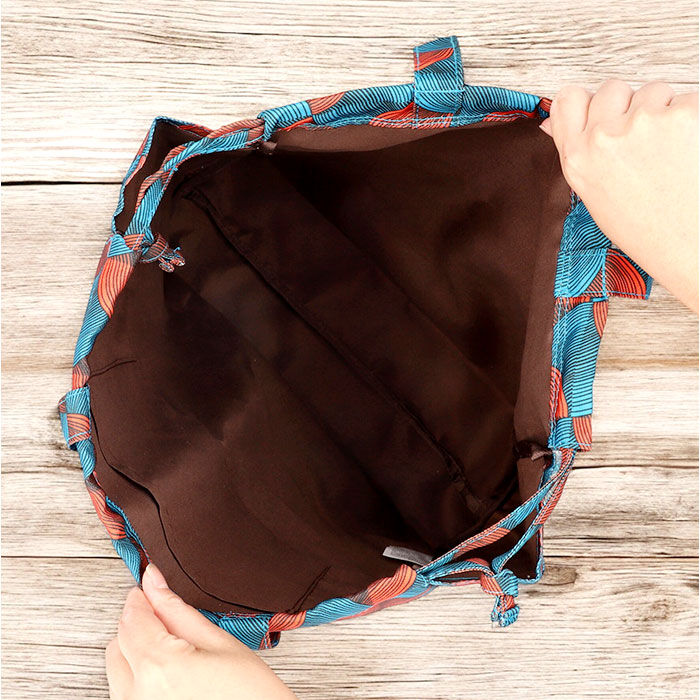 BACKYARD FAMILY「センバドー 巾着 トートバッグ 大容量 通販 巾着バッグ 巾着バック 巾着袋 サブバッグ」|トートバッグ|