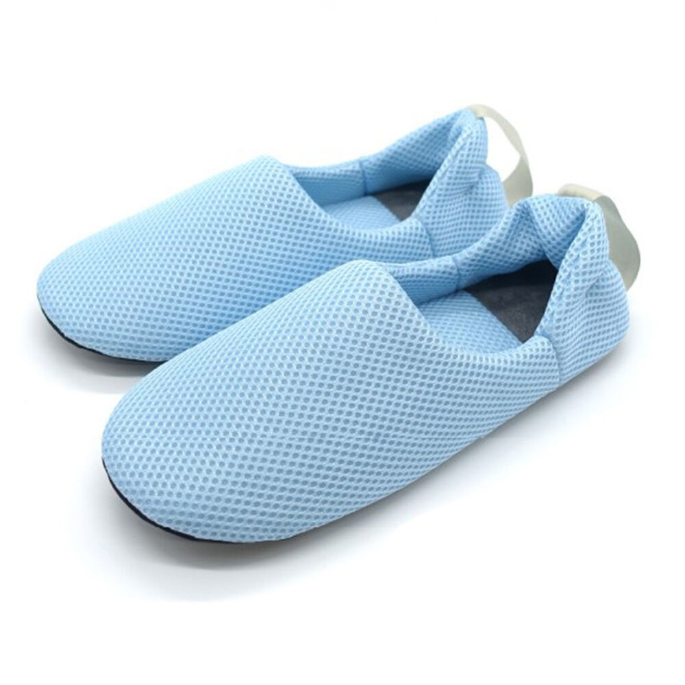 BACKYARD FAMILY「okumura オクムラ スリッパ かかと付き 通販 ルームシューズ 前詰まりスリッパ 部屋履き」|ルームシューズ|ブルー1