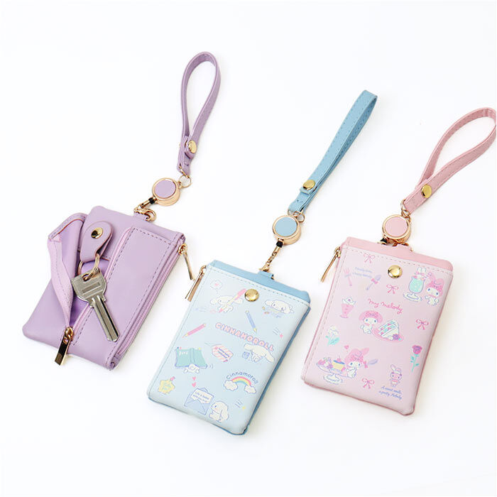 BACKYARD FAMILY「パスポーチ リール付き 通販 パスケース キーケース 定期入れ 定期券入れ キーポーチ」|キーケース|