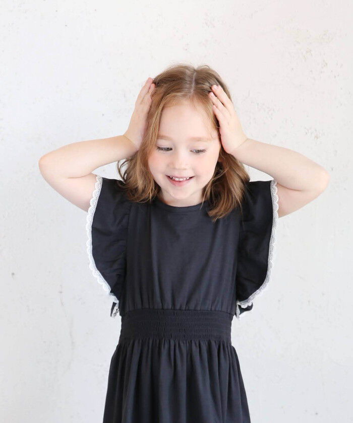 BACKYARD FAMILY「半袖 ワンピース キッズ 通販 半袖ワンピース 10006277 ワンピ 夏 女の子 レース」|その他|