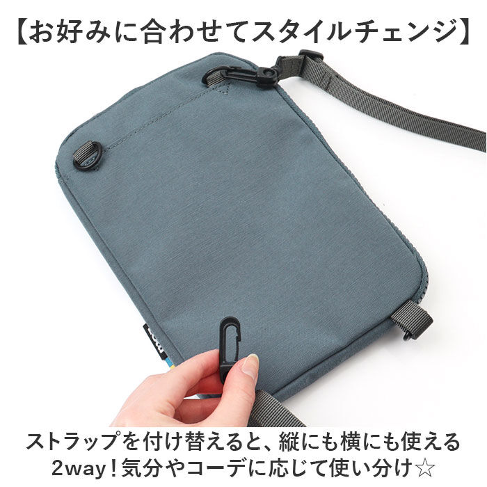 moz「moz モズ スマホショルダー 2way 撥水 zzrk-03 通販 スマホショルダーバッグ」|ショルダー・メッセンジャー|