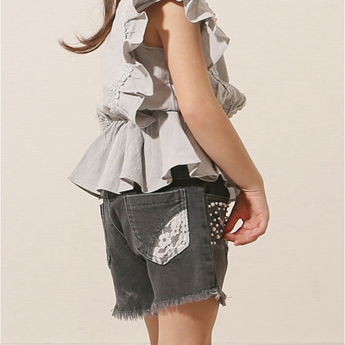 BACKYARD FAMILY「Rora ショートパンツ 通販 ローラ エステラ ハーフパンツ 短パン デニムパンツ デニム」|その他|