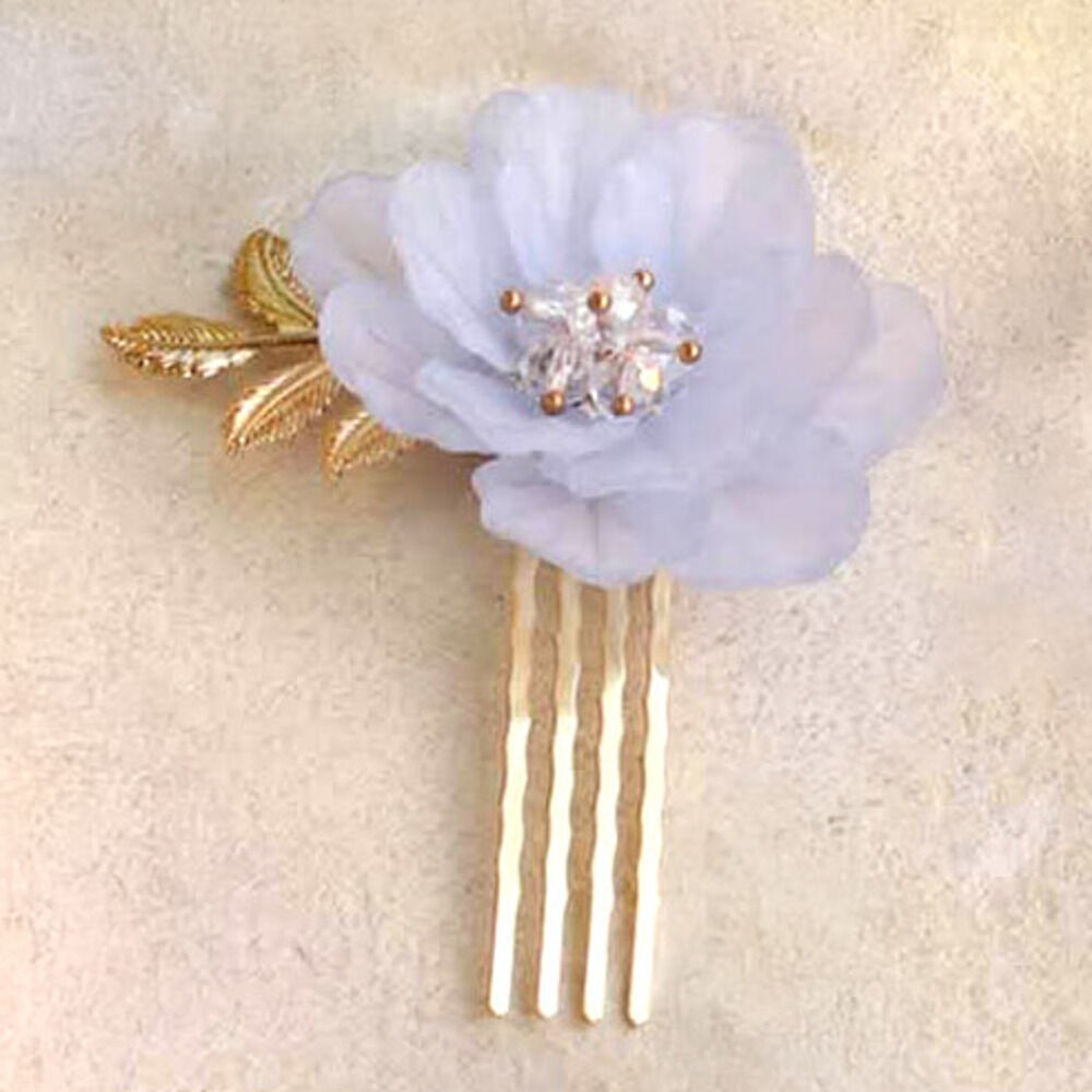 BACKYARD FAMILY「ヘアコーム アクセサリー 通販 髪留め コーム ヘアピン 髪飾り 子供 子ども こども キッズ」|その他|ブルー1