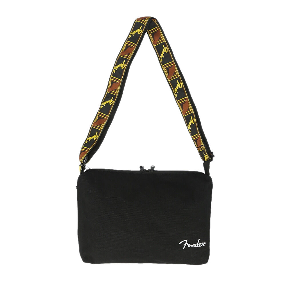 BACKYARD FAMILY「fender フェンダー バッグ 950-6004 通販 ショルダーバッグ ボディバッグ」|ショルダー・メッセンジャー|ブラック1
