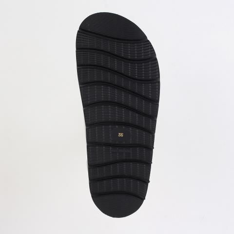 銀座かねまつ「KN250383PVCMETIVRSLV　【本革】【PREMIERE PORTE】フットベットサンダル」|サンダル|