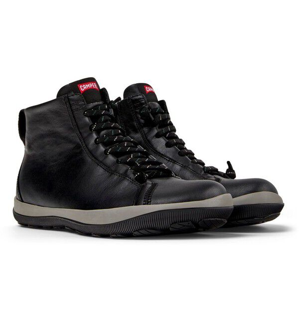 CAMPER「[カンペール] PEU PISTA GM / ハイカットシューズ」|ロングブーツ|ブラック