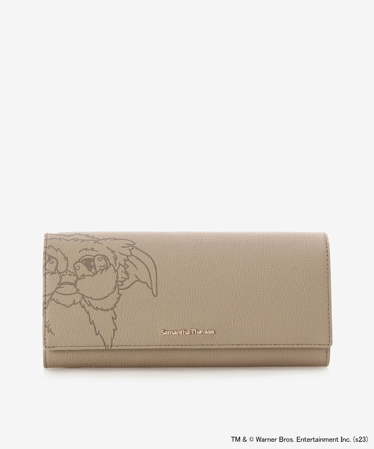 Samantha Thavasa「「グレムリン」コレクション 長財布」|財布|グレージュ