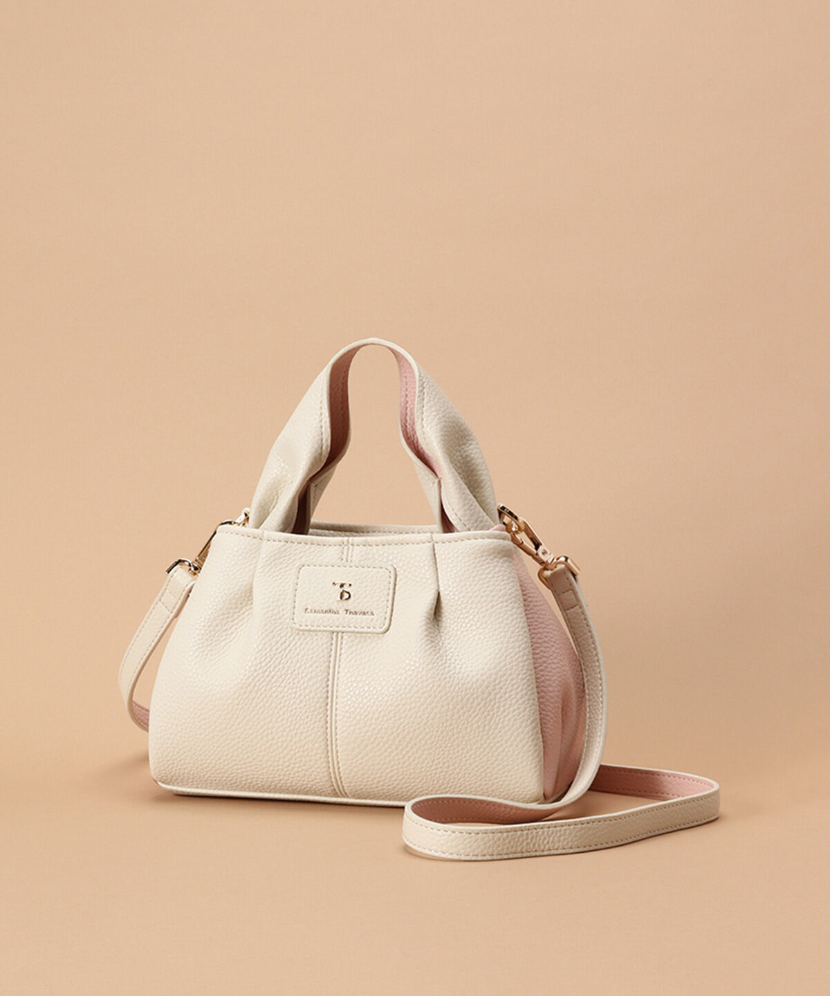 Samantha Thavasa「タックワンハンドルバッグ 小サイズ」|ハンドバッグ|