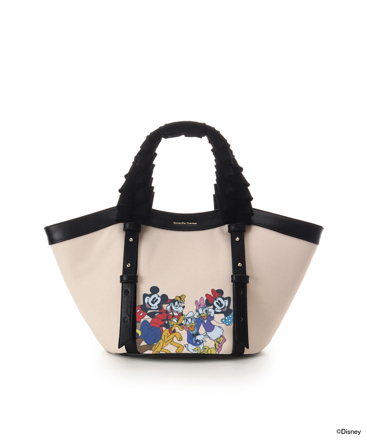 Samantha Thavasa「「ミッキー＆フレンズ」コレクション ハンドバッグ」|ハンドバッグ|ブラック