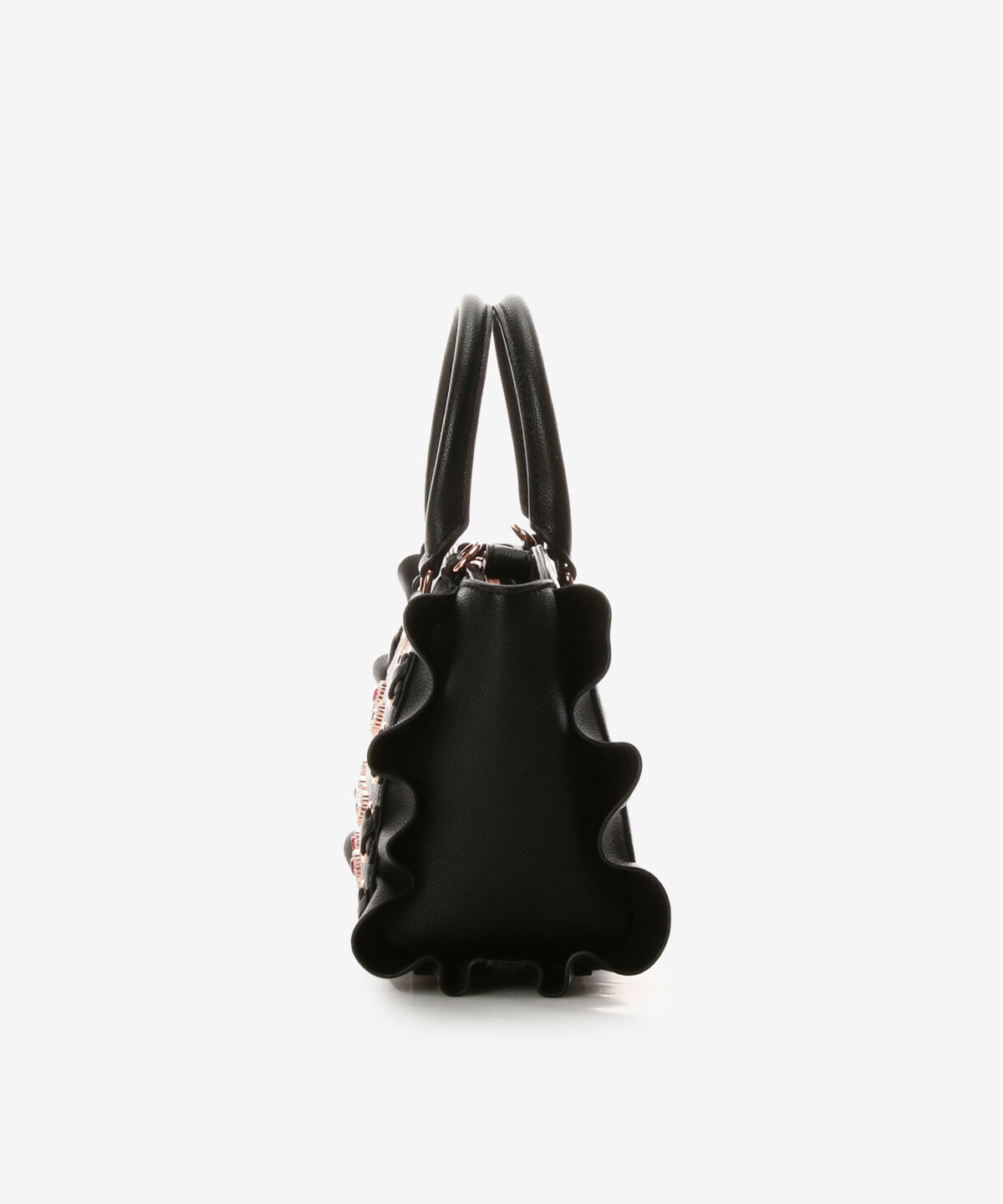 Samantha Vega「レースアップハートビジューフラッタ―(ミニ)」|ショルダー・メッセンジャー|