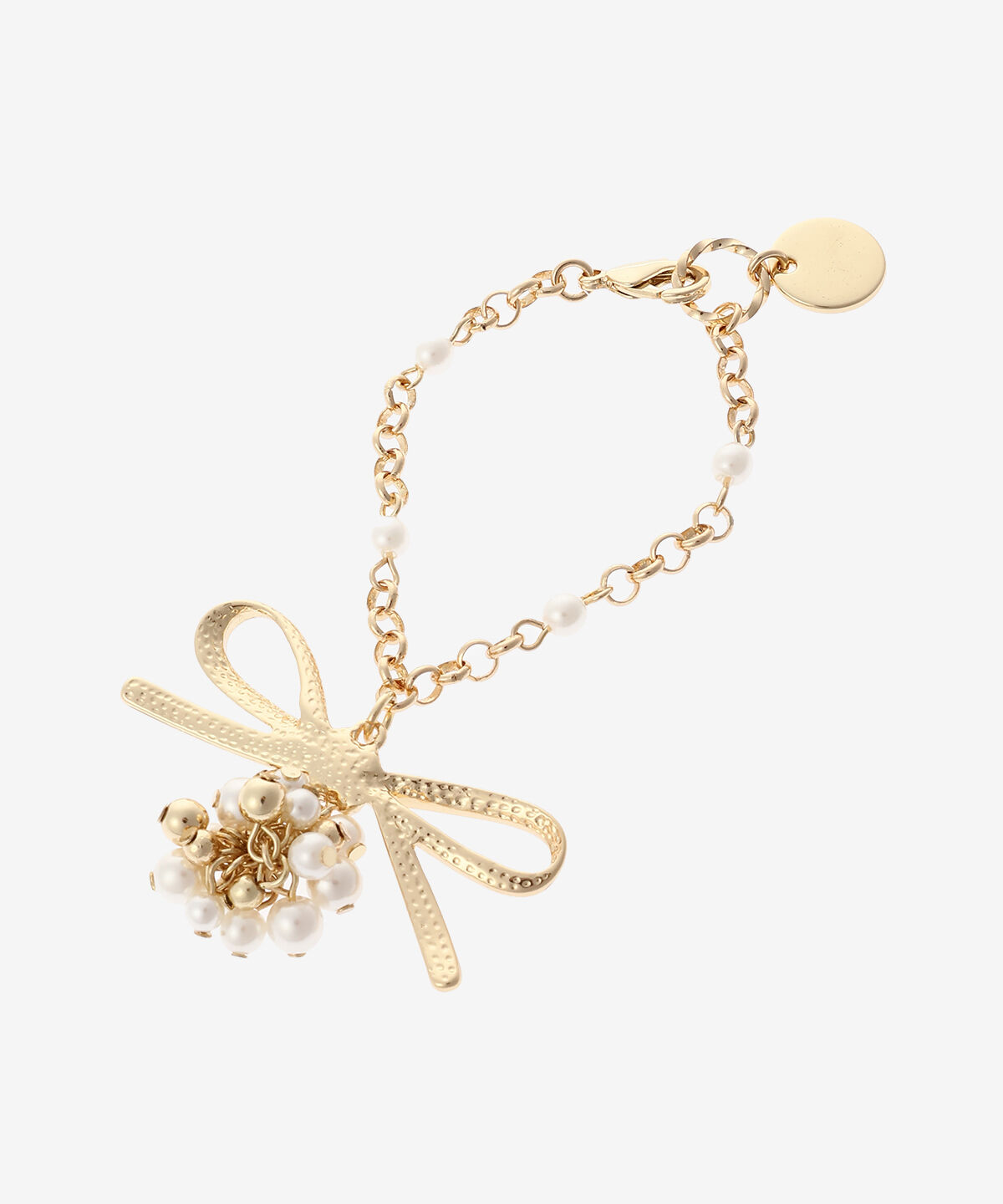 Samantha Vega「フリルリボンチェックチャーム」|チャーム・キーホルダー|