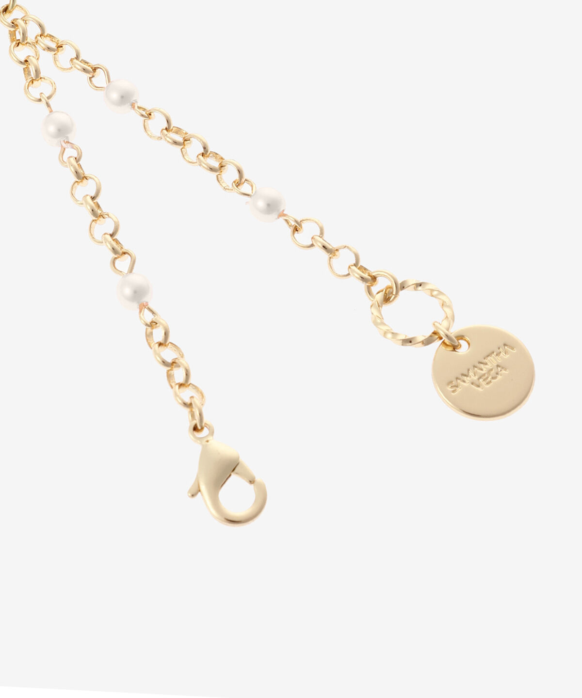 Samantha Vega「フリルリボンチェックチャーム」|チャーム・キーホルダー|