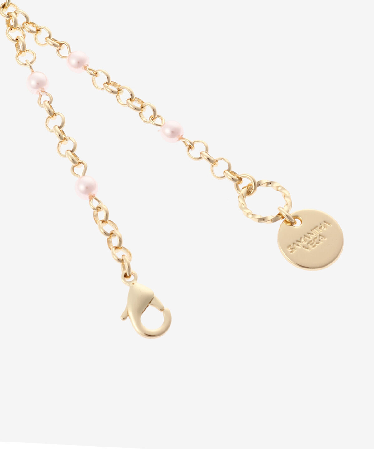 Samantha Vega「フリルリボンチェックチャーム」|チャーム・キーホルダー|