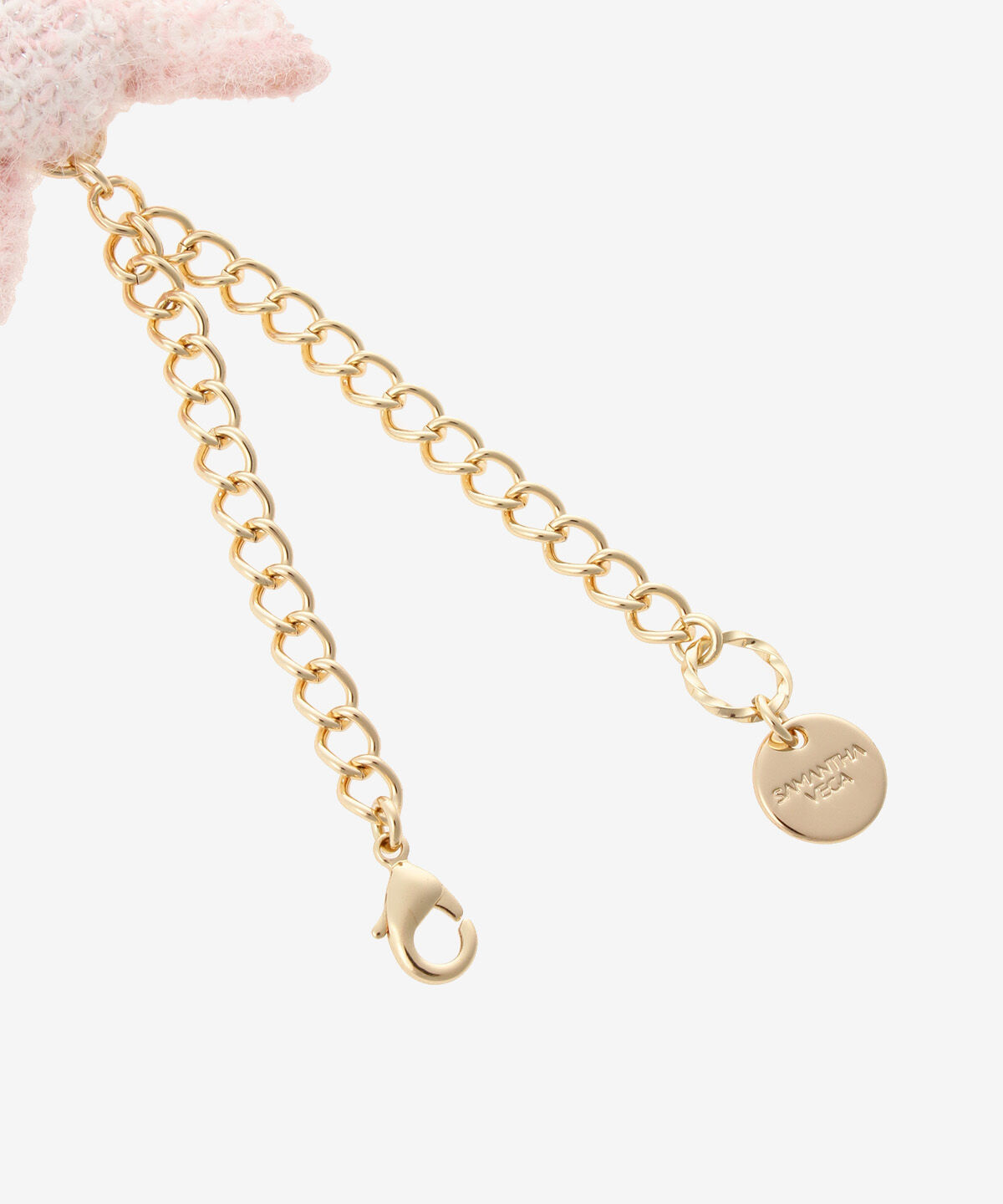 Samantha Vega「ツイードリボンチャーム」|チャーム・キーホルダー|