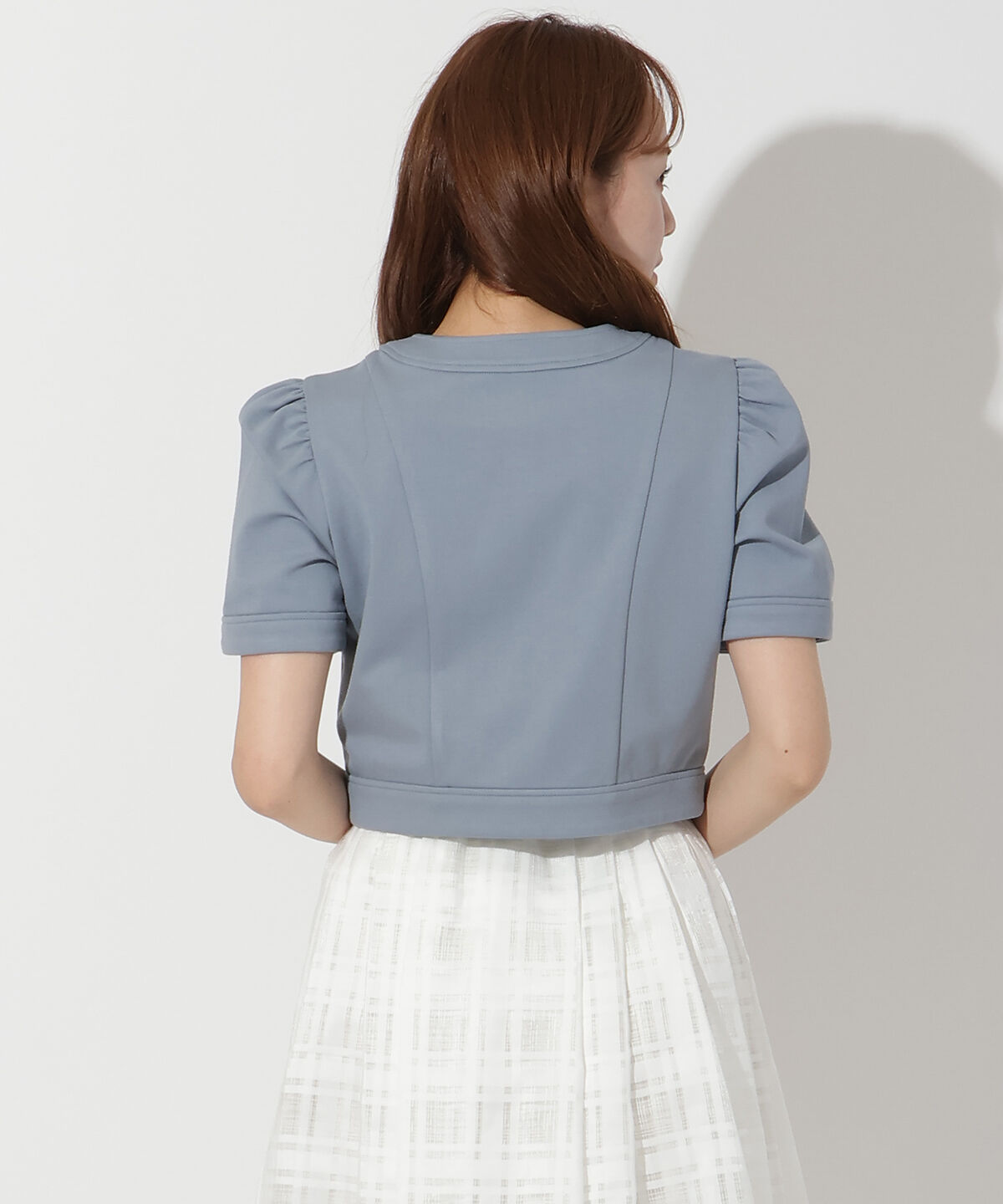 アンドクチュール「ポンチノーカラージャケット」|その他|