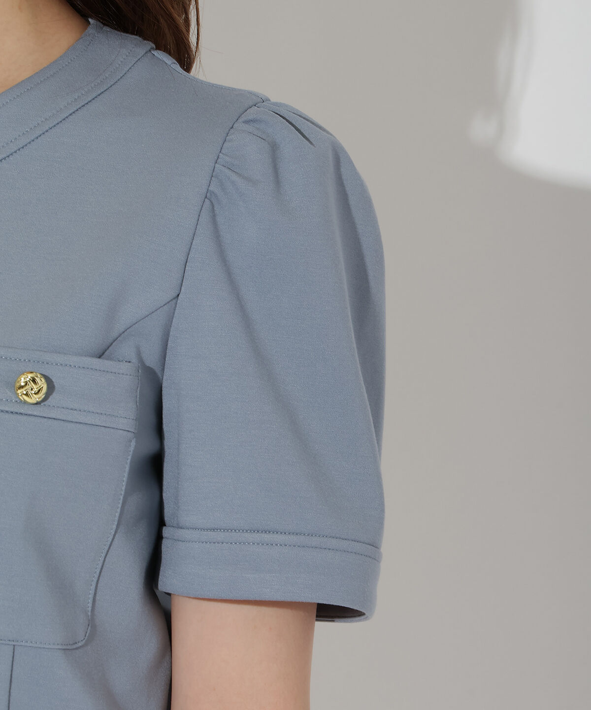 アンドクチュール「ポンチノーカラージャケット」|その他|