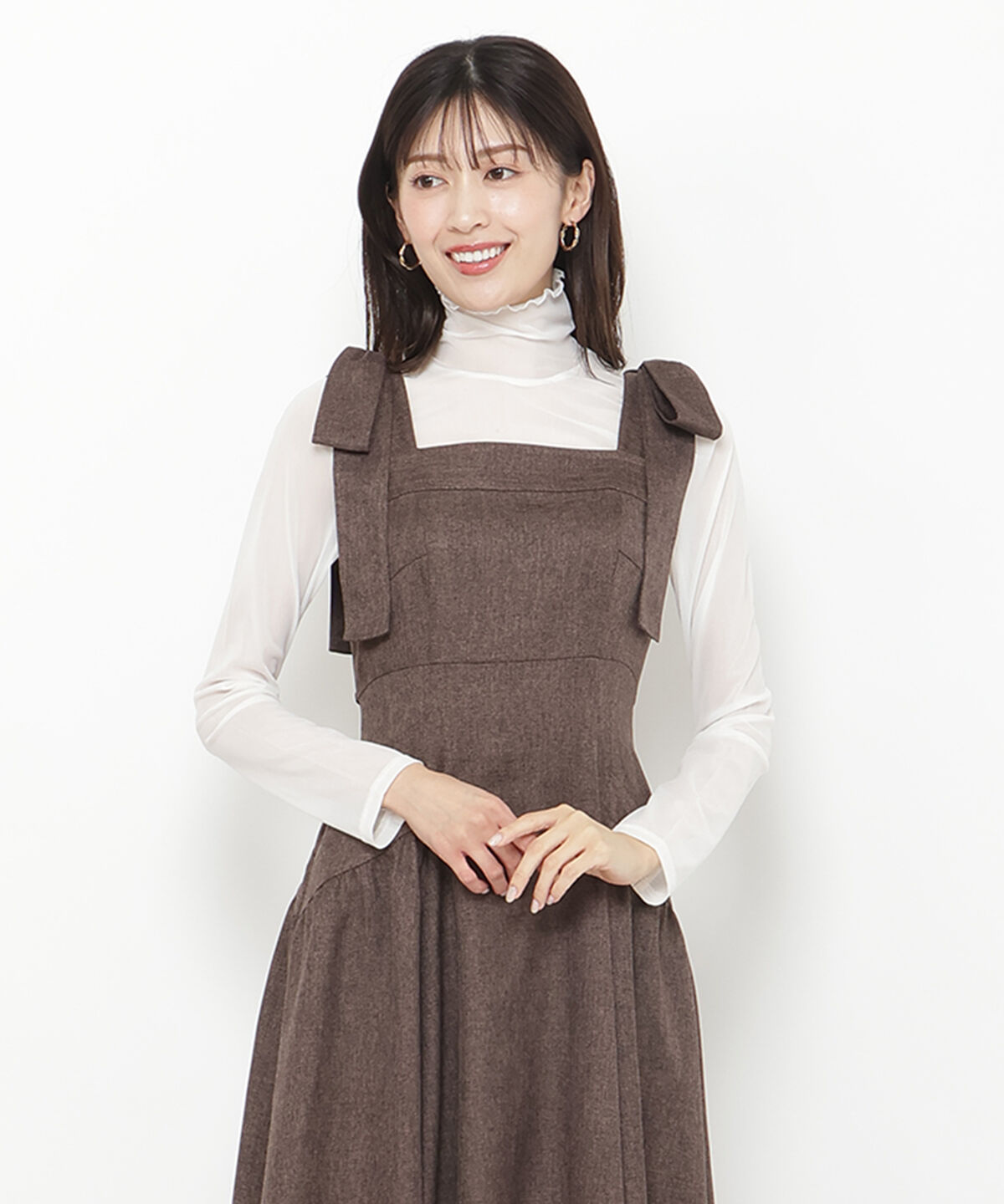 アンドクチュール「シアータートルプルオーバー」|シャツ・ブラウス|オフ