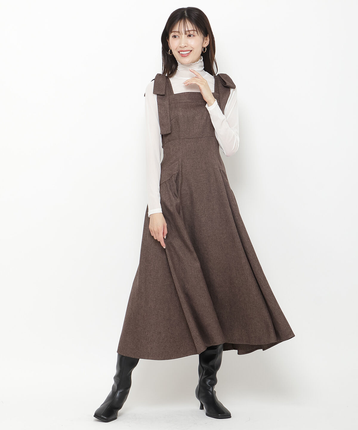 アンドクチュール「シアータートルプルオーバー」|シャツ・ブラウス|