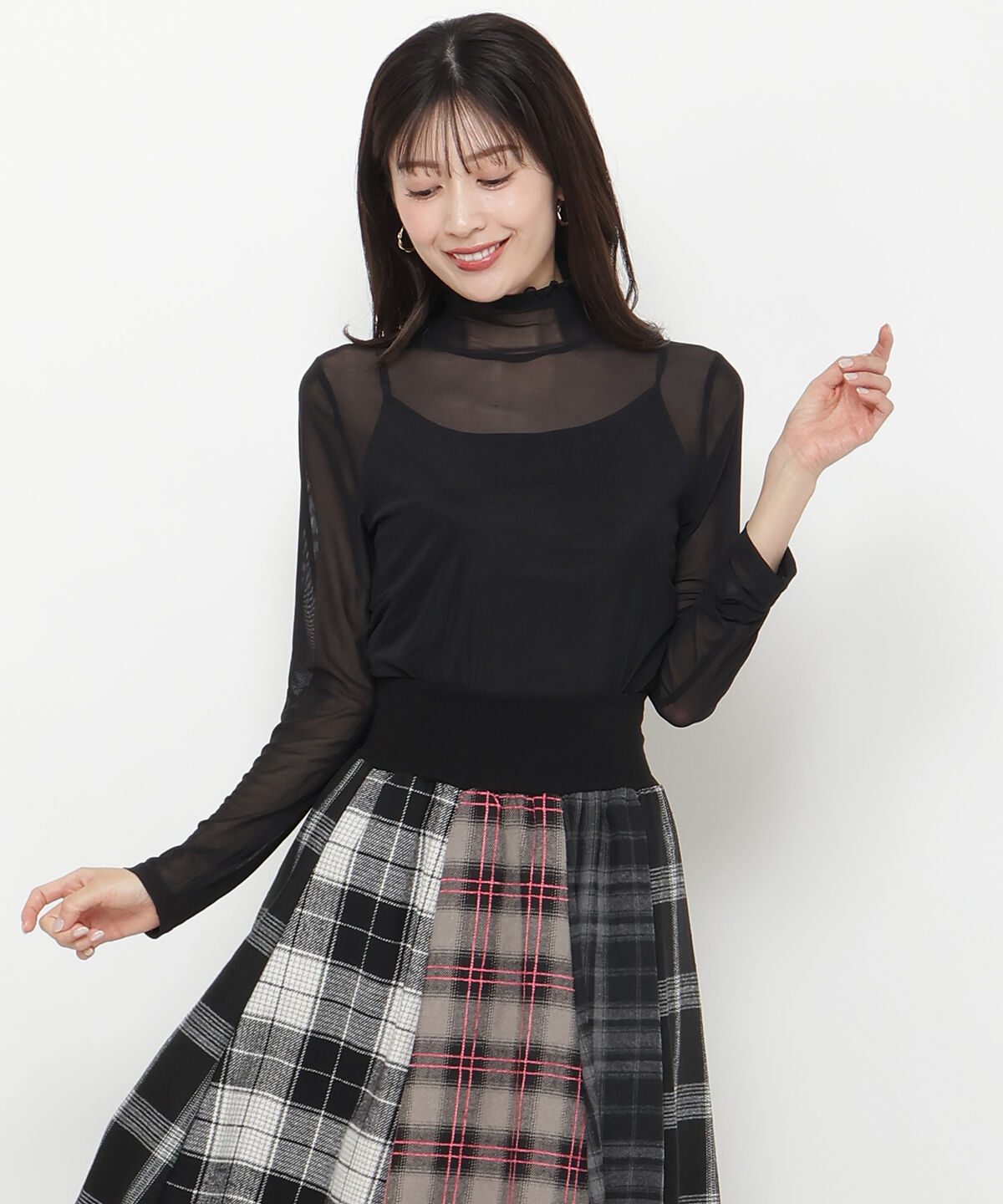 アンドクチュール「シアータートルプルオーバー」|シャツ・ブラウス|