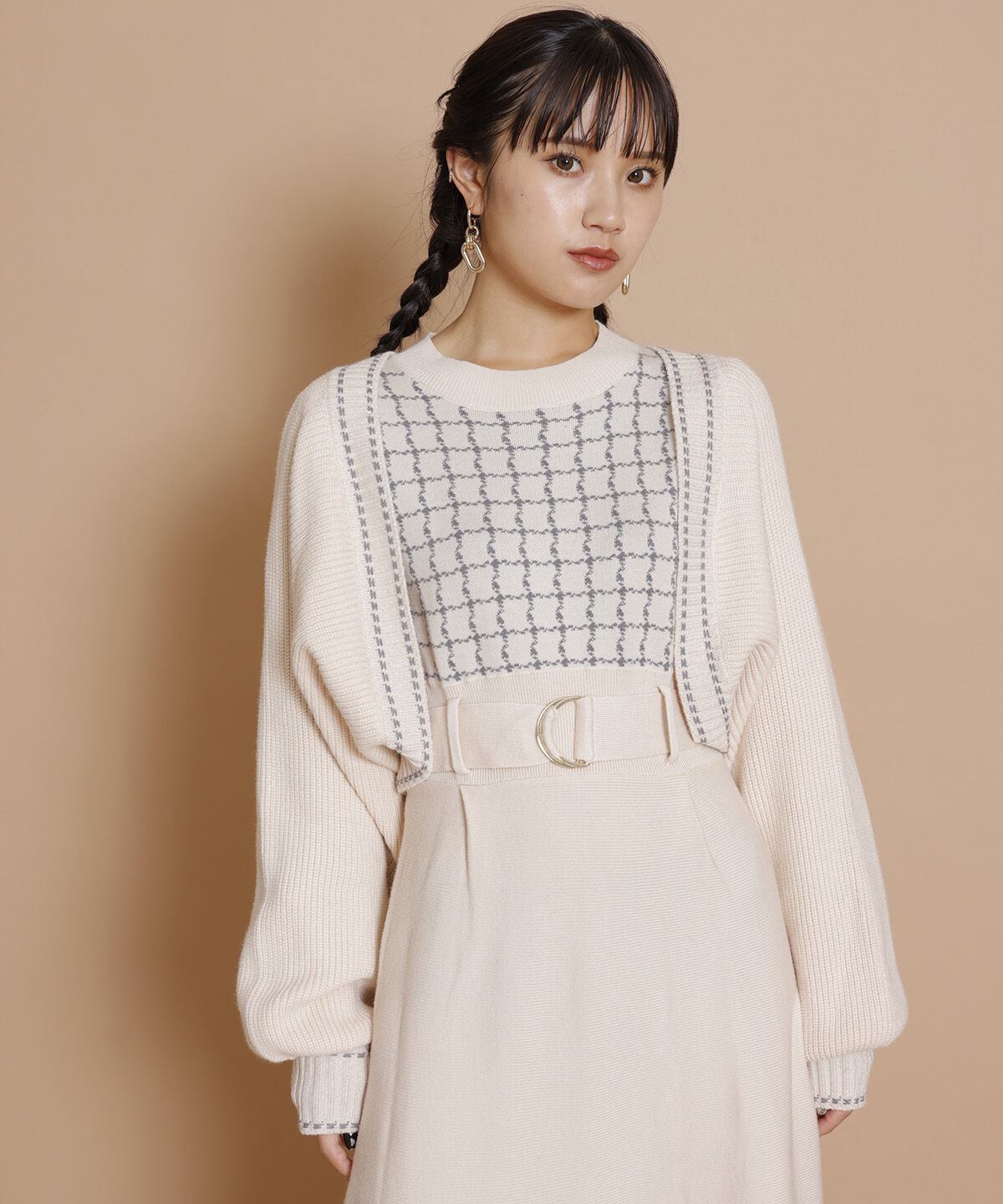 REDYAZEL「ラメニットカーディガン」|カーディガン|