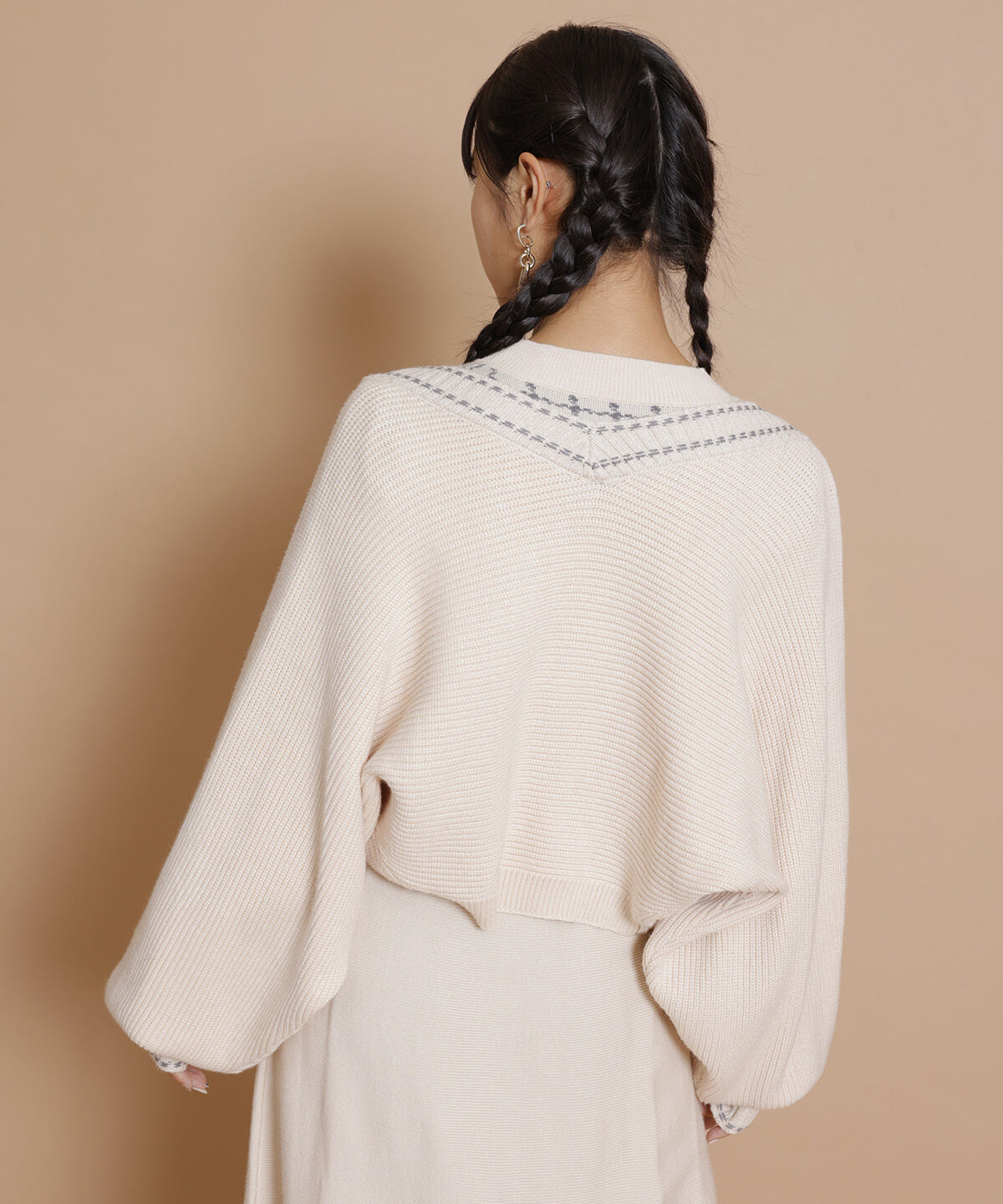 REDYAZEL「ラメニットカーディガン」|カーディガン|