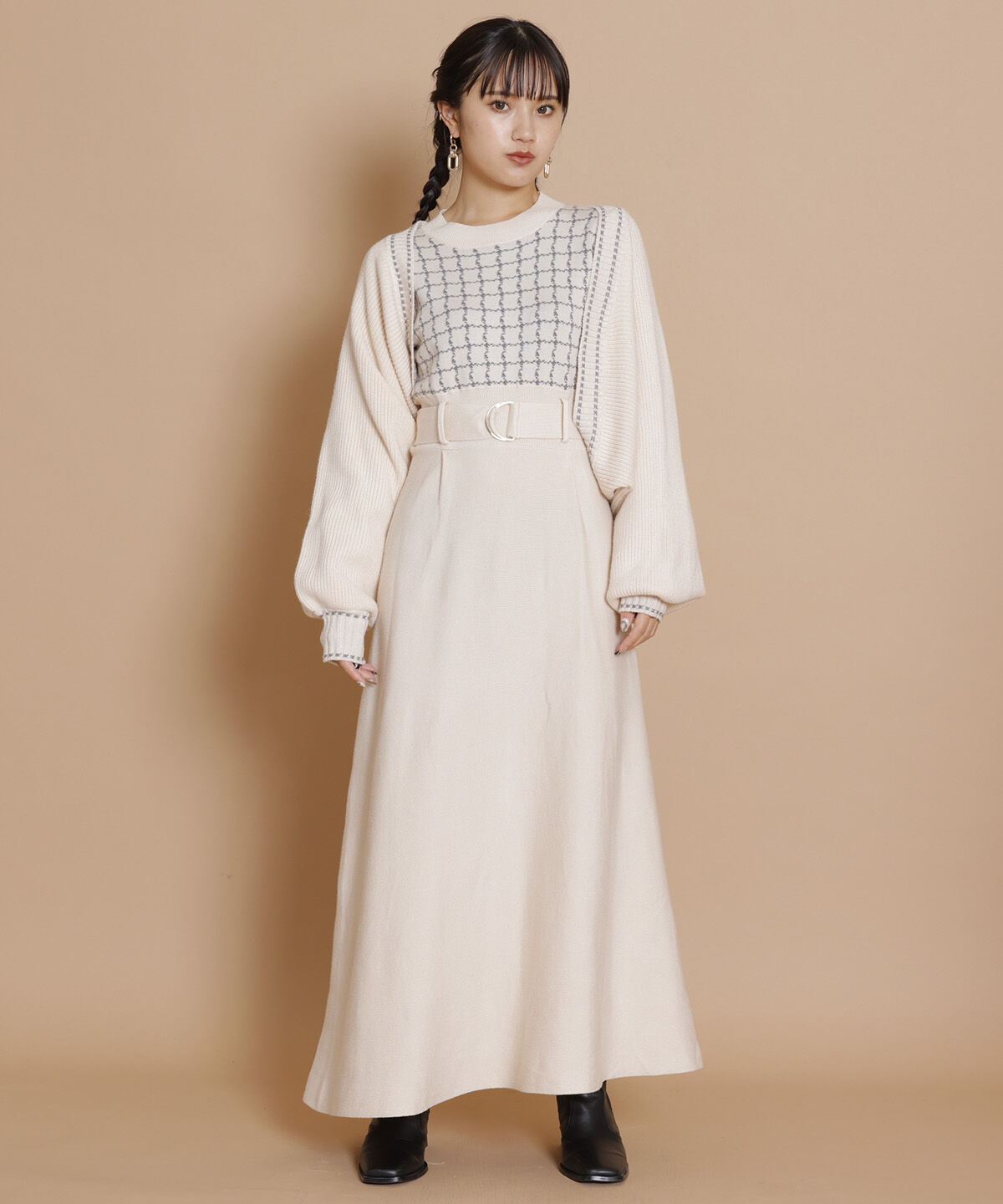 REDYAZEL「ラメニットカーディガン」|カーディガン|