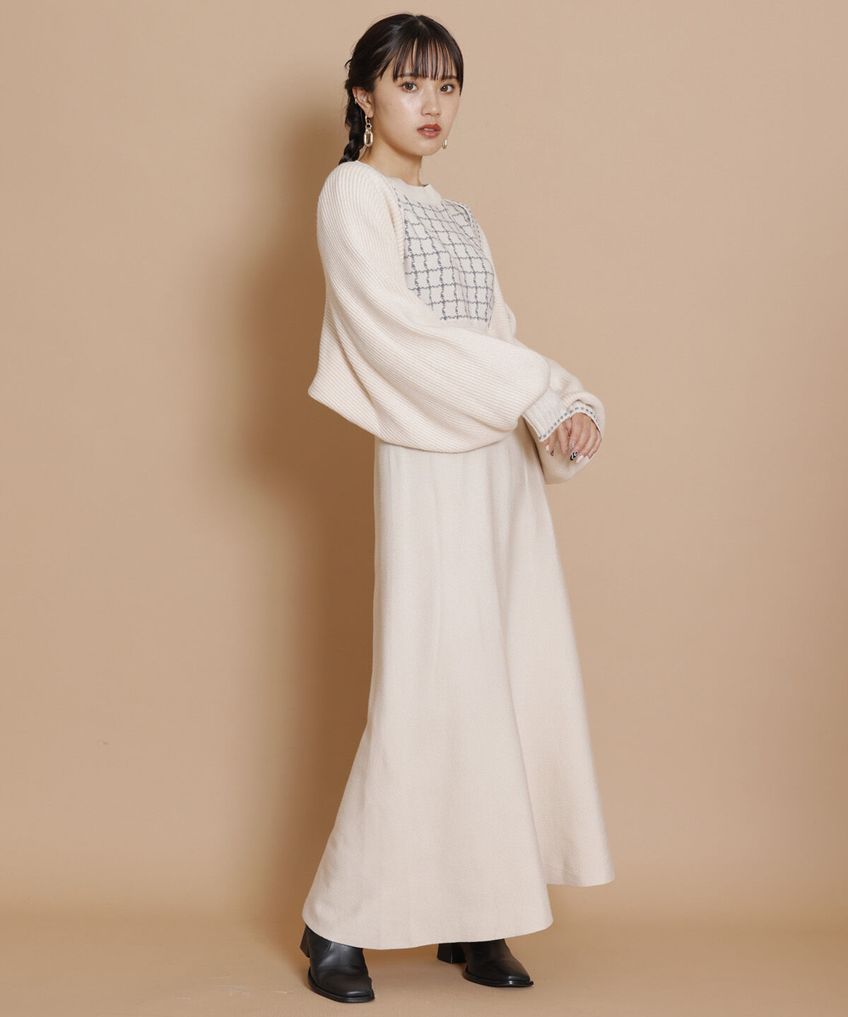 REDYAZEL「ラメニットカーディガン」|カーディガン|