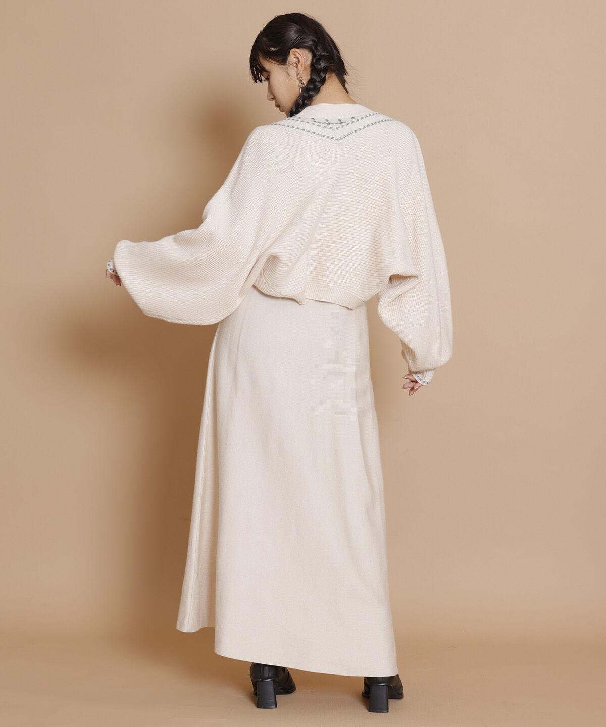 REDYAZEL「ラメニットカーディガン」|カーディガン|