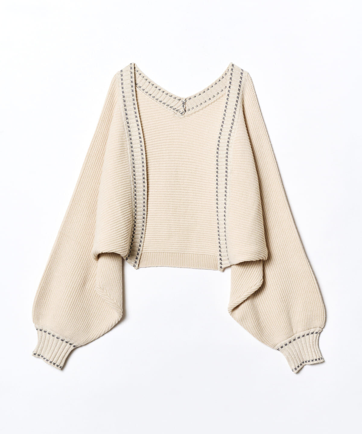 REDYAZEL「ラメニットカーディガン」|カーディガン|